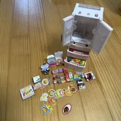 リカちゃん ミニ冷蔵庫と食品サンプルセット