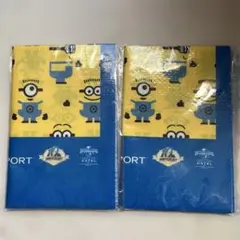 【新品未使用　2枚セット】レジャーシート　ミニオン　非売品　ユニバ　限定品