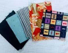 ハギレ　生地　　5枚セット