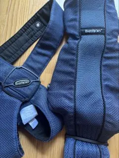 ★美品★ ベビービョルン ベビーキャリアMINI Airメッシュ ネイビー