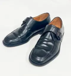 【美品】Salvatore Ferragamo モンクストラップ（8.5）革靴 2025年最新】Salvatore Ferragamo シューズ型：モンクストラップ