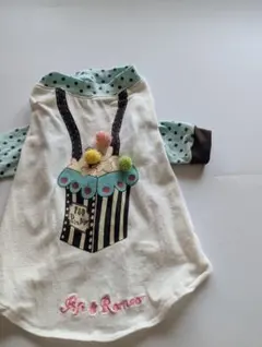 Fifi & Romeo Mサイズ　ポップコーン柄 犬服のサムネイル