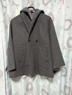 【Comme ca Mature】リバーシブルウールコート