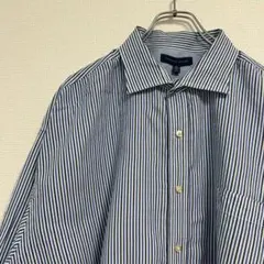 H232◎TOMMY HILFIGER メンズ　長袖BDシャツ　3XL D4X5