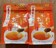 伊藤園 おーいお茶【ほうじ茶】80g(100杯分)×2／さらさらパウダーティーのサムネイル
