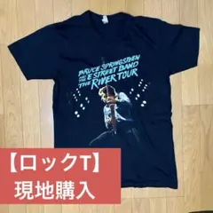 【ロックTシャツ】B・スプリングスティーン⚫︎メンズL