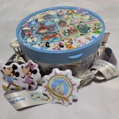 東京ディズニーリゾート マップデザイン容器 ポップコーンバケット
