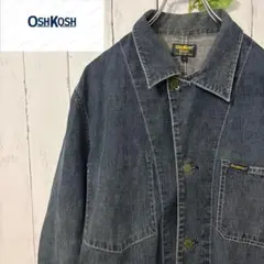 【希少デザイン】　OSH KOSH カバーオール デニムジャケット 90sのサムネイル