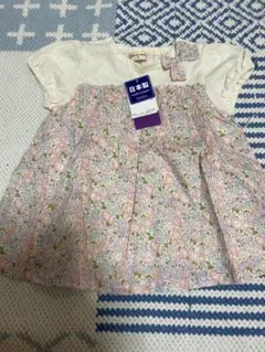 新品　未使用　センスオブワンダー　90 半袖　チュニック リバティ