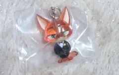 ズートピア ニック・ワイルド キーホルダー　めじるしアクセサリー　ガチャのサムネイル