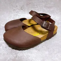【美品】Birkenstock ブラウン サンダル 37 メッシーナ　廃盤 美品】Birkenstock ブラウン サンダル 37 メッシーナ 廃盤 - メルカリ