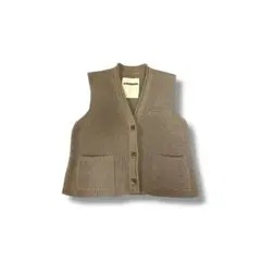 CORDERA ニットベスト ベージュ Bshop