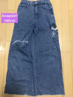 ヒント様専用　Anap Girl ダメージデニムロングパンツ