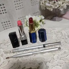 Dior コスメまとめ売り口紅 アイライナー リップブラシのサムネイル