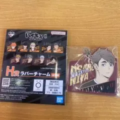 ハイキュー　一番くじ　最強の挑戦者　H賞　ラバーチャーム　宮治