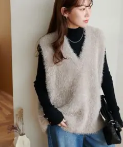 ディスコート　ニットベスト