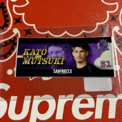 加藤陸次樹　ビジョンデザイン　ステッカー　サンフレッチェ広島　2025
