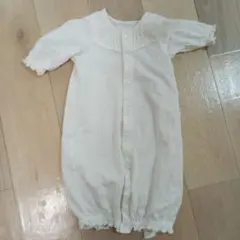 セレモニードレス　退院着　 カバーオール 新生児 ベビー服 白 2wayオール