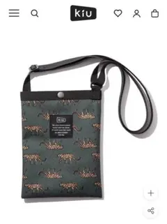 お値下げ！kiu サコッシュ レオパード柄　現行品