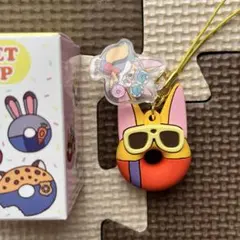 ディズニーストア　ズートピア10周年　フィニックドーナツストラップ