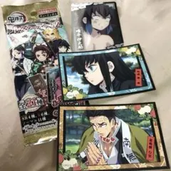 鬼滅の刃 伊之助 時透 アニメキャラクター カード3枚セット