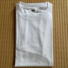 UNIQLO U AIRism コットンオーバーサイズTシャツ ホワイト XLのサムネイル