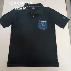 [QUIKSILVER] 前ポケット、ボタニカル柄　ポロシャツのサムネイル