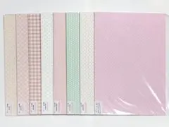 ayyjewel様 デザインペーパー シンプルペーパー 8点