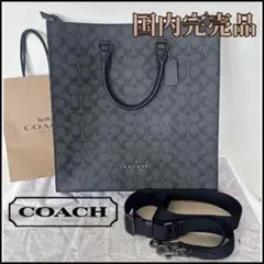 新品未使用・国内完売品⭐️CHOACH⭐️ディラン ラージ トートバックのサムネイル