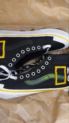 さっこ様専用 VANS　SK8-Hi ナショナルジオグラフィック　新品　箱付