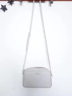 FURLA グレー ショルダーバッグ