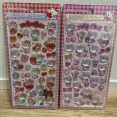 正規品　ボンボンドロップシール　サンリオ　第二弾　キティ　赤　ピンク