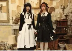 アマベル Dark Chember Maidミドルエプロンセットのサムネイル