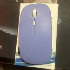 ワイヤレスマウス 紫