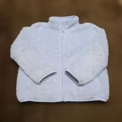 ユニクロ ライトブルー 水色 フリースジャケット