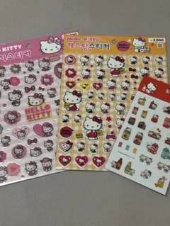韓国限定！Hello Kitty キャラクターシールセット サンリオ