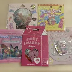 フレークシール　その他　おまとめ　5点セット