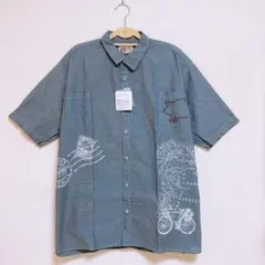【新品未使用】drug store’s チュニック シャツ ブラウス 綿素材のサムネイル