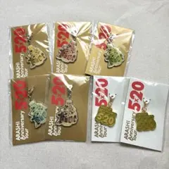 嵐 5×20 会場限定 チャーム 5セット+緑チャーム2セット