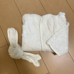 ⭐︎美品⭐︎ ベビー用　バスローブ　90cm 赤ちゃんの城のサムネイル