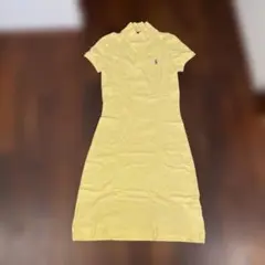 Ralph Lauren ポロワンピース イエロー