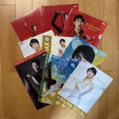 羽生結弦　ノベルティ　クリアファイル　複製サイン入り　Haier ハイアール 羽生結弦さんオリジナルグッズや豪華ギフト券が合計2,000名様