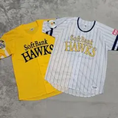 Majestic 福岡ソフトバンクホークス 練習用ユニフォーム 2026年最新】Majestic チーム名：福岡ソフトバンクホークス 野球