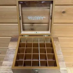 doTERRA ドテラ　木箱　アロマオイル収納ケースのサムネイル