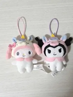 【未使用】サンリオ マイメロ クロミ シークレットキーホルダー ユニコーン
