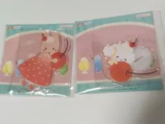 非売品　サンリオキャラクターズ ナムコで推し色　カラフルクリームソーダ　2点