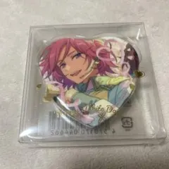 あんスタ　桜河こはく　ホワイトデー　ハート缶バッジ