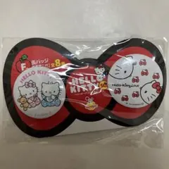 ハローキティ 50周年記念 缶バッジセット