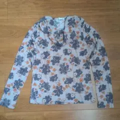 La’ Touret 花柄 長袖カットソー