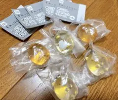 すみっコぐらしめじるしマスコットチャーム ねこ2/ぺんぎん？1/とんかつ2